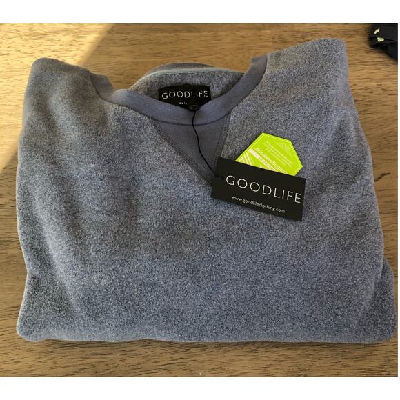 Good Life Oversized Fleece Sweatshirt in Blue - XXL - Picture 4 of 4
